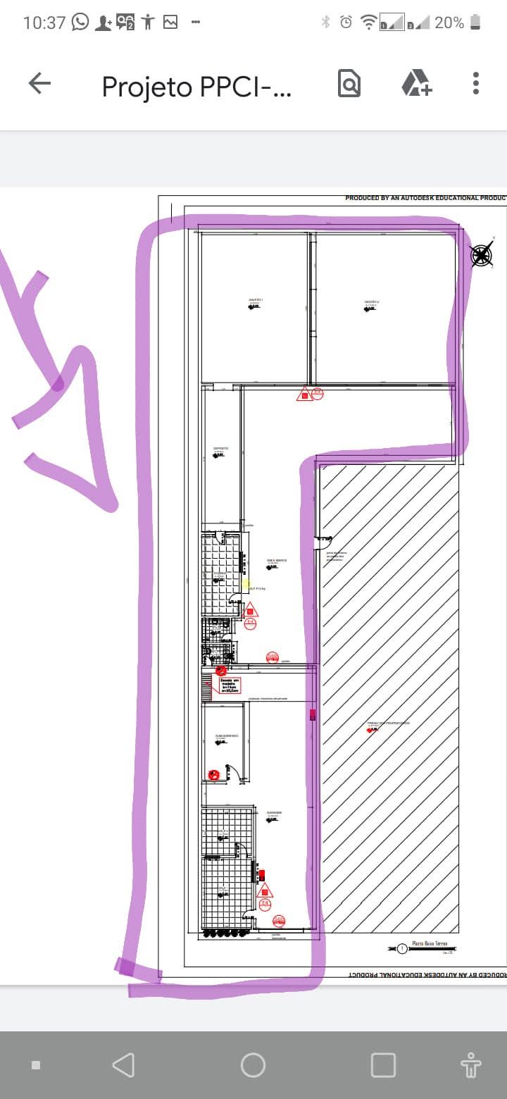 Prédio com deposito